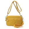 Bolso Cruzado Nuevo Casual Transfronterizo, Bolso Cruzado Pequeño Simple y Ligero con Doble Bolsillo, Bolso Versátil de Nailon Resistente al Agua para Teléfono