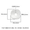 Accesorios de Plata Pura 999 Plata Esterlina, Colgantes de Forma Irregular, Cuentas de Estilo Antiguo, Cuentas de Barril, Anillos Corredizos, Pulseras DIY
