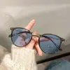 Óculos para Miopia Sem Maquiagem Estilo Ins Novos Óculos Planos Anti-Luz Azul Estilo Preppy Ultraleves Marrom Frio