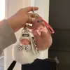 Lindo Colgante Llavero Bola de Pelo de Zorro, Encanto Creativo Personalizado de Peluche de Muñeca Durmiente de Gama Alta para Bolso, Pequeño Regalo