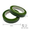 Cinta Floral DIY Tulipán Palo Retorcido Ramo de Rosas Empaque Cinta de Papel Verde Simulado 1 Rollo para Journaling