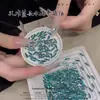 Moda Nuevo Arte de Uñas Azul Lago Blanco Pequeño Mini Gotas de Agua Forma Rhinestones para Uñas Accesorios Decoraciones de Fondo Plano