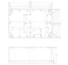 Al por mayor 240*160*90mm Caja de Instrumentos Electrónicos para Exteriores F21 Caja de Plástico Impermeable Caja de Conexiones