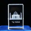 Trofeo de Cristal Luminoso Creativo Logo de Empresa Recuerdo de Aniversario Luz Nocturna LED Personalizada Adornos de Tallado Interior