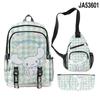Producto Nuevo Sanrio Perro Orejón Perro Canela Cinnamoroll Mochila Escolar Mochila Estuche para Lápices Bolso de Hombro Set de Tres Piezas