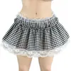Falda de Uniforme Oktoberfest de Comercio Exterior Falda de Celebridad de Internet Falda de Cuadros Fresca y Dulce Falda de Pastel de Halloween