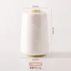 Hilo para acolchado cosido a mano, hilo de algodón blanco, hilo de pagoda grande ondulado, hilo para coser a mano del hogar, hilo grueso para remendar edredones de invierno.