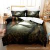 Comercio exterior 3D digital juego de sábanas y edredón para cama textil para el hogar transfronterizo ropa de cama con estampado de dinosaurios