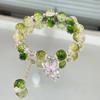 Pulsera de Jade de Mariposa Super Hada para Mujer, Diseño de Nicho, Estilo Bosque, Estudiante Hada, Mejor Amiga, Versátil, Moderna, Pulsera Dulce