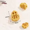 Chapado en Cobre con Oro Antiguo de 18K Incrustado con Jade y Cristal Espaciadores con Agujero Pasante para Pulsera DIY Collar Colgante de Borla Estilo Chino