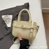 Bolsa Pequena Quadrada Versátil da Moda deste Ano para Mulheres 2026 Nova Bolsa de Ombro Transversal Casual de Comércio Exterior de Alta Qualidade com Textura
