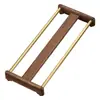 Suporte para Xícara de Chá de Sândalo Preto Atacado, Rack de Armazenamento para Bandeja de Chá, Escorredor de Xícaras, Porta-copos de Chá, Porta-copos, Acessórios para Conjunto de Chá Kung Fu