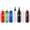 Botella dispensadora de 240 ml con tapa de punta, botella de aceite esencial, botella de medicina líquida, botella de pasta de color, botella de loción, botella de fragancia con tapa de punta