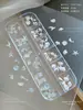 Acessórios para Nail Art Série Marinha 12 Compartimentos Conchas Peroladas Gelo-Transparente Estrelas-do-mar Vieiras Diamantes para Unhas Acessórios de Unha Usáveis Atacado
