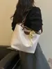 Bolso de axila grande de estilo coreano, casual y relajado, bolso tote simple elegante, bolso de hombro, novedad primavera 2026