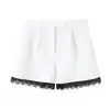 Artículo de Venta Caliente Transfronterizo de Aliexpress Primavera 2026 Nuevo Blazer Corto de Encaje 2193666 Shorts 2194827