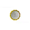 Festival do Meio Outono Criativo "Flores em Flor, Lua Cheia" Lua de Cristal Bolo Lunar Ornamento Dourado Conjunto Clássico de Presente Lembrança de Negócios Venda por Atacado