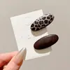 Nuevo Estilo Pinza para el Cabello para Flequillo, Pasador de Acetato para Frente y Lado, Set de 3 Pinzas para el Cabello para Fijar Cabello Suelto, Pinza Retro 2025Bb