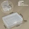 Caja de Embalaje de Plástico Transparente Caja de Exhibición de Muestras de Herramientas de Ferretería Caja de Embalaje de Piezas Organizador de Accesorios Caja de Almacenamiento de Tarjetas
