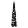Cross-border Nova árvore de Natal de Halloween 1,5 m PVC Madder retrátil dobrável árvore fantasma festival cena layout decoração