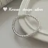 Estilo Ins Coreano Joias Simples de Prata Brilhante Nicho Versátil High-End Pulseira Onda de Primavera Pulseira de Design Versátil