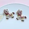 Hazte Rico Inmediatamente Parche de Acrílico de Dibujos Animados Lindos Colgante DIY Colgante Pulsera Collar Pendientes Accesorios de Joyería