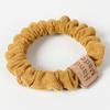 Anillo de intestino delgado de felpa de estilo coreano para otoño e invierno, etiqueta de oso lindo, pegatina de tela, banda para el cabello, cuerda para el cabello, banda de goma cepillada de alta elasticidad, accesorios para el cabello