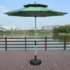 Sombrilla de Exterior, Sombrilla de Poste Recto, Sombrilla de Columna Central, Sombrilla para Patio Exterior, Sombrilla de Playa para Ocio, Sombrilla de Jardín, Sombrilla Impermeable