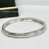 Pulsera Cerrada de Moda Dy Incrustada con Circonita 5A Deseo Ebay Db103