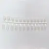 Fabricantes de unhas coloridas para uso transfronteiriço fornecem adesivo de unha tipo ballet curto brilhante 24 peças de ferramentas para unhas unha