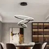 Lámpara de araña para sala de estar, iluminación minimalista moderna, lámparas nórdicas de lujo moderno de moda, creativa y única para dormitorio, barra de bar, lámpara de araña para comedor