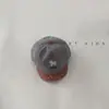 Gorra de béisbol de ala corta para bebé para primavera y otoño, gorra rayada elegante con bordado de caballito para bebés y niños pequeños
