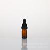 Atacado 5-100ml Frasco de Óleo Essencial Marrom com Anel Antifurto Frasco conta-gotas com Ponteira Plástica à Prova de Luz Frasco para Líquido Essencial Cosmético