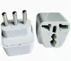 Adaptador de Enchufe de Viaje de 2 Pines para Brasil, Convertidor de Enchufe Universal para Viajes