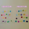 Nuevo Cuerda Trenzada de Plástico Hecha a Mano de Fibra de Vidrio Hueca Sólida Color Cristal Hilo para Abalorios Transparente Suave Lei De Zhu