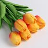 Tulipa Flor Artificial Atacado Planta Artificial Flor Artificial Decoração de Flor Artificial Flor Artificial de Plástico Buquê Artificial Planta Verde
