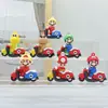 Novo Chaveiro de Boneco Pingente Mario de Ciclismo Chaveiro Mario Pingente de Boneco de Cola Gota Atacado Direto