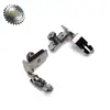 Máquina de Costura Antiga a Pedal com Calcador para Zíper Invisível, Máquina de Costura Plana Doméstica Multifuncional de Lado Único para Vestuário, Máquina de Corte de Tecido, Estilo Retrô