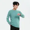 Suéter 100% Lã Pura Masculino Solto Gola Redonda Suéter Outono e Inverno Novo Casual Tamanho Grande Malha Camada Base Suéter de Lã