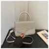 Bolso de hombro repujado estilo coreano, simple y versátil, textura casual, bolso cuadrado pequeño, textura casual, bolso cruzado de gran capacidad para el trabajo