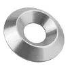 Arandela Cónica Elevada y Hundida de Acero Inoxidable 304 Arandela Ojo de Pez Arandela Esférica Arandela Decorativa para Tornillo Metálico m3m5m10