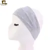 Banda para el cabello deportiva popular europea y americana, banda para el sudor de yoga, diadema para correr, fitness, diadema de algodón apilada, banda para el cabello de color sólido.