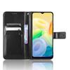 Para Vivo Y16 celular caso cartão cordão flip capa protetora vivo Y16 celular caso de couro Crazy Horse padrão 4G