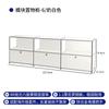 Gabinete Modular Usado Aparador de Acero Inoxidable Fábrica Ins Gabinete de TV Minimalista Moderno Arcón