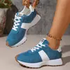 Zapatillas de papá de moda transfronterizas para mujer, novedad primavera y otoño 2026, suela gruesa, retro, cómodas, casuales, con aumento de altura