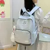 Nova mochila estilo coreano ins estilo acadêmico grande capacidade leve versátil simples toque de alta qualidade mochila escolar