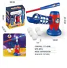 Lançador de beisebol infantil transfronteiriço brinquedo catapulta de pressão controle remoto elétrico tee treinamento de beisebol esportes
