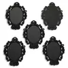Acessórios de Joia de Liga DIY Pedra do Tempo Base Oval Pulseira Chaveiro Pingente Decorativo C114