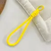 Cordão Colorido Novo para Celular Transfronteiriço, Corda Trançada Feita à Mão, Chaveiro para Capa de Celular DIY, Alça Destacável Anti-Perda para Garrafa de Água