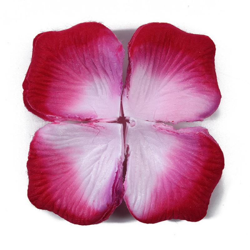 仿真玫瑰花瓣结婚表白装饰手撒花情人节求婚制造浪漫婚房布置用品